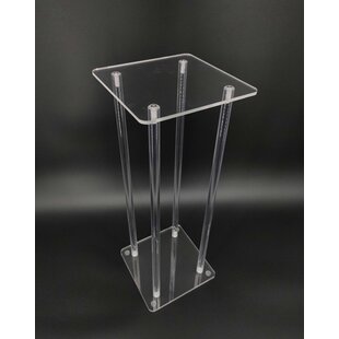 Acrylic best sale bistro table